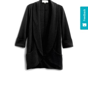 French Mauve Melanie Knit Tunic Blazer